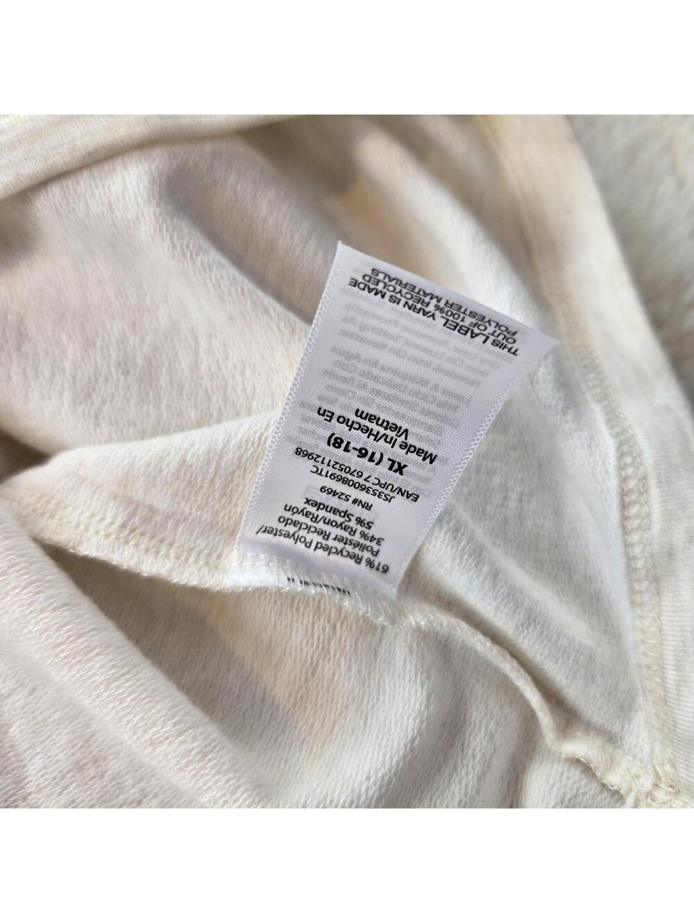JoySpun Short Sleeve Lounge Sleepwear Top Women XL (16-18) - Picture 5 of 6